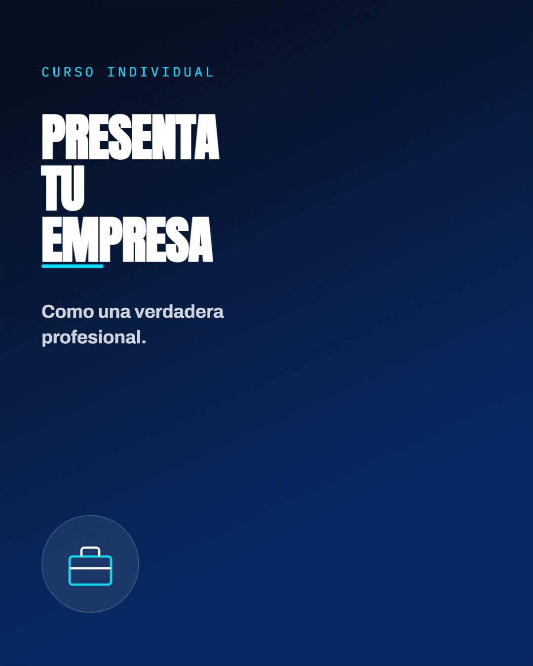 Presenta tu empresa como una profesional