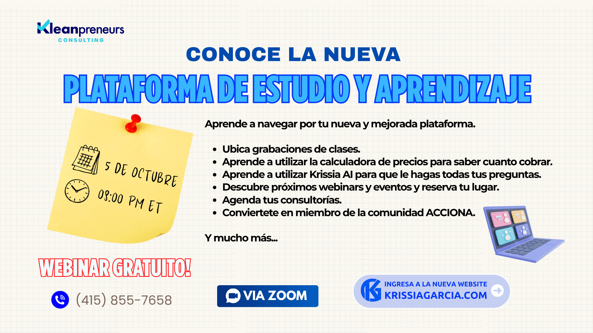 Conoce la nueva Plataforma de Estudio y Aprendizaje